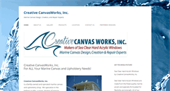 Desktop Screenshot of creativecanvasworks.com